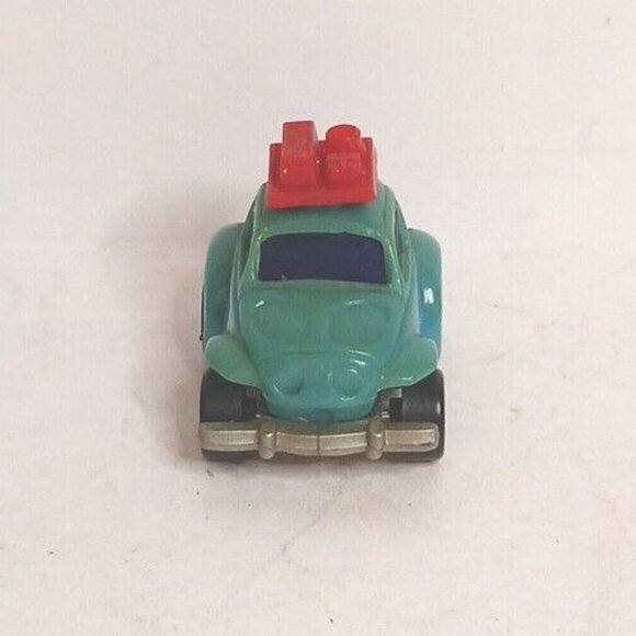 MINI VW Volkswagon 2 Beetles Set Friction (Not Working) Vintage 1 Bumper Broken - Picture 11 of 15